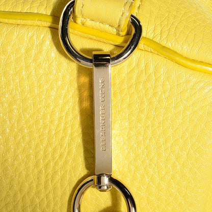 Alexander Wang Pebbled Lambskin Rocco Yellow Light Gold Hardware 10 of 10