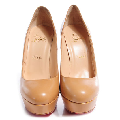 Christian Louboutin Kid Bianca 140 Pumps 39.5 Nude 2 of 6