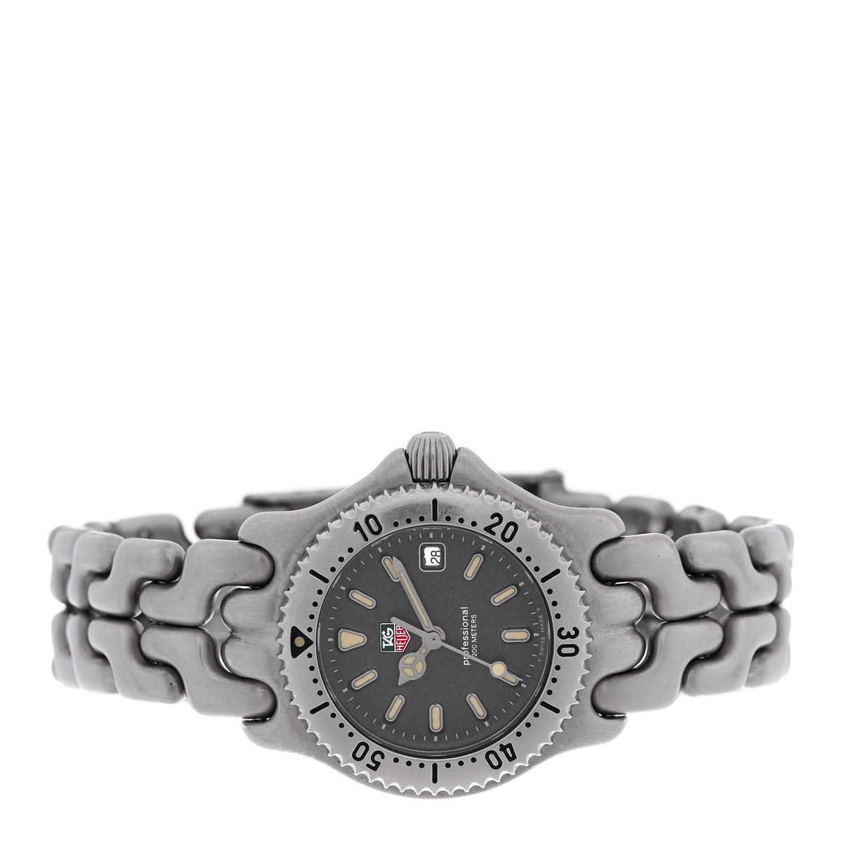 Tag Heuer Stainless Steel 28mm Professional 200M Quartz Watch Grey WK1313-2 2 of 4