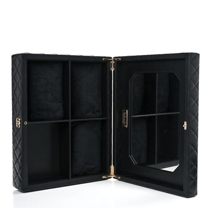 Chanel Lambskin Calfskin Tweed Success Story Set of 4 Minis Bags Black 9 of 47