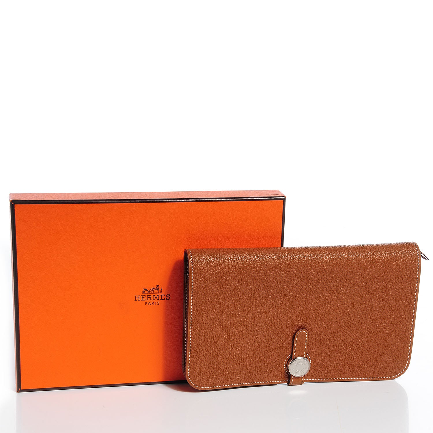 Hermes Togo Dogon Combined Wallet Gold 5 of 8