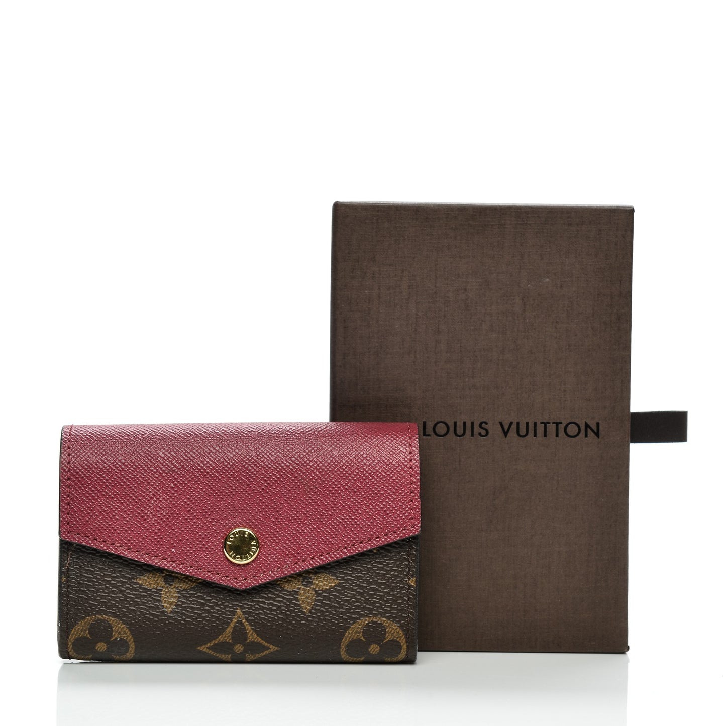 Monogram Sarah Multicartes Fuchsia