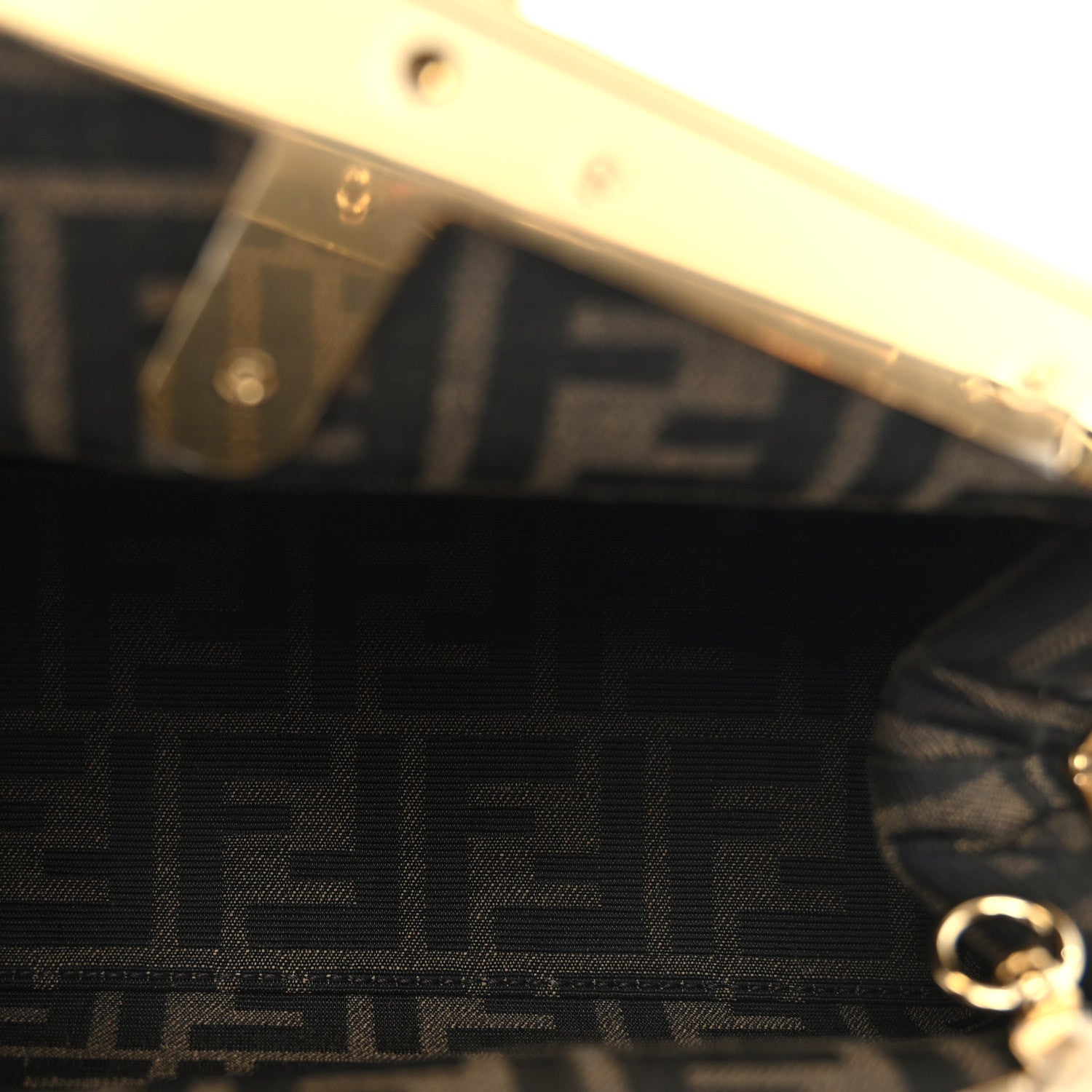 Fendi Shiny Nappa Small Fendi First Dove Gray 5 of 10