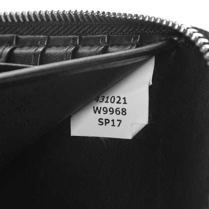 Stella McCartney Eco Alter Nappa Stars Wallet Black 7 of 10