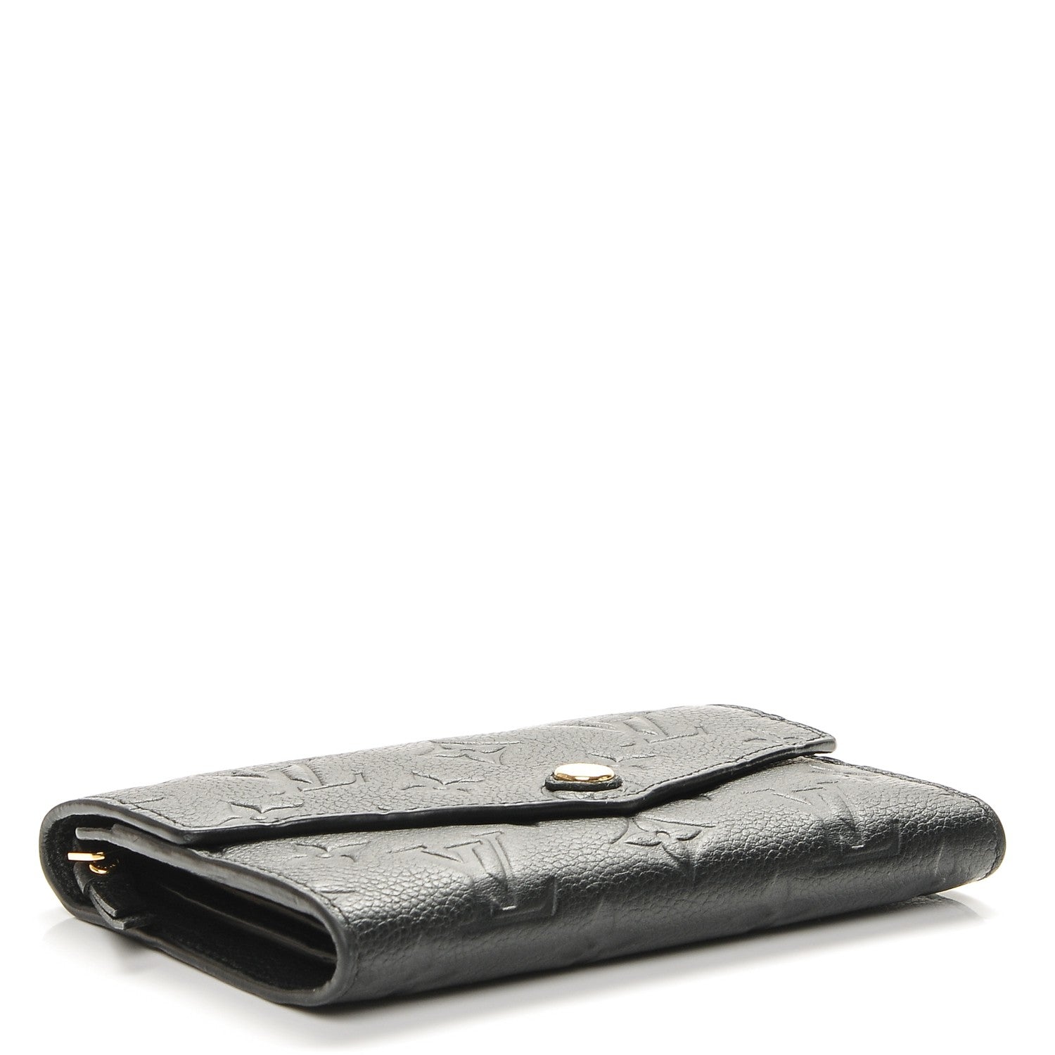 Louis Vuitton Empreinte Compact Curieuse Wallet Black 4 of 6