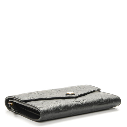 Louis Vuitton Empreinte Compact Curieuse Wallet Black 4 of 6