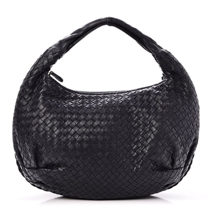 Bottega Veneta Nappa Intrecciato Medium Belly Veneta Hobo Ink 1 of 8