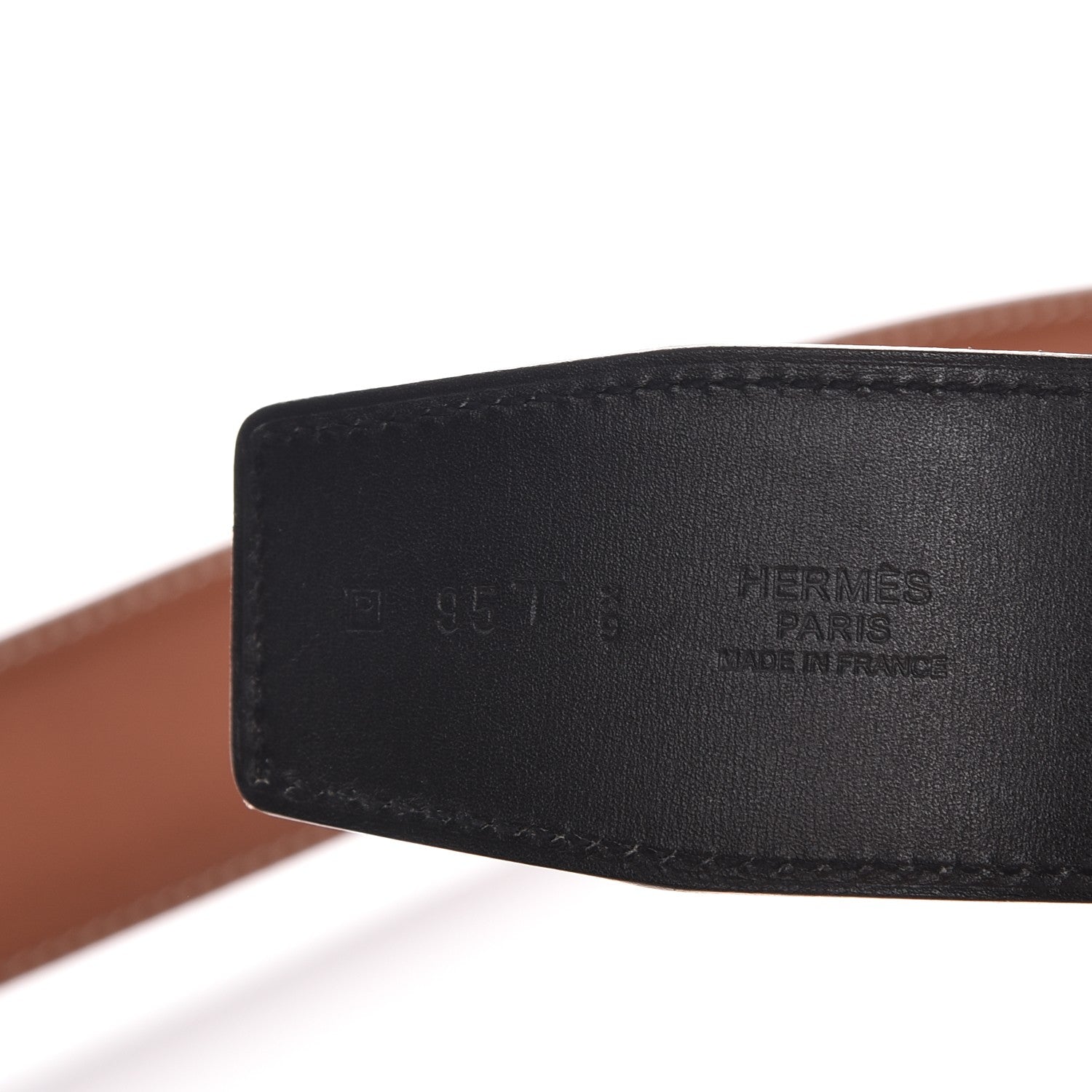 Hermes Box Chamonix 42mm Constance Belt 95 Noir Natural 6 of 10