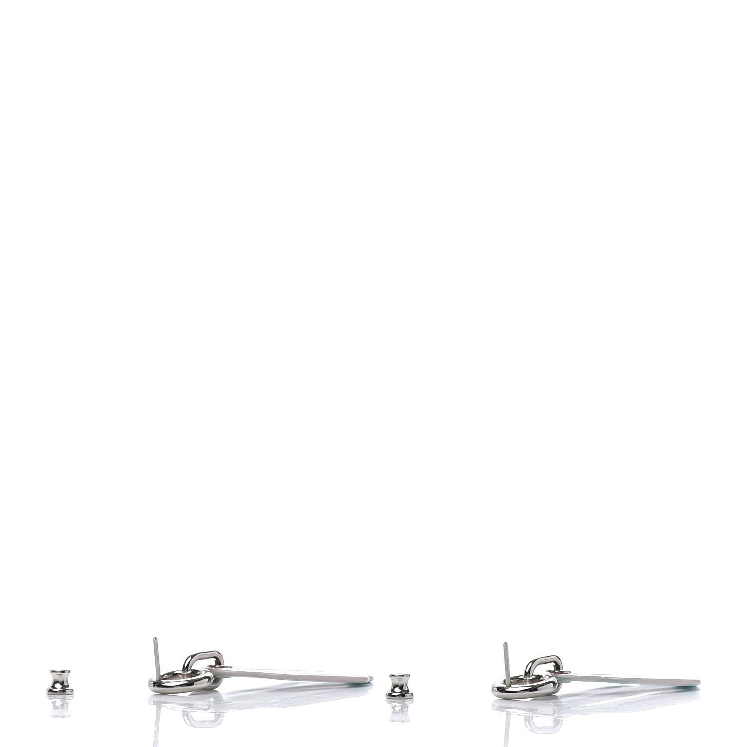 Hermes Enamel Attelage Earrings 3 of 6