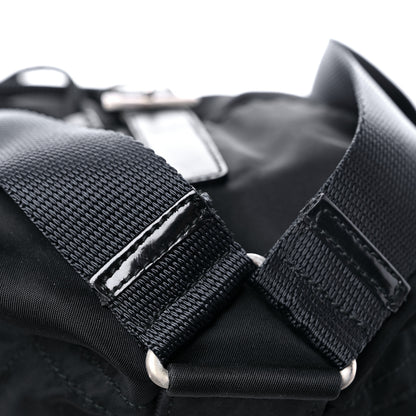 Prada Nylon Vela Mini Cinch Backpack Black 11 of 14
