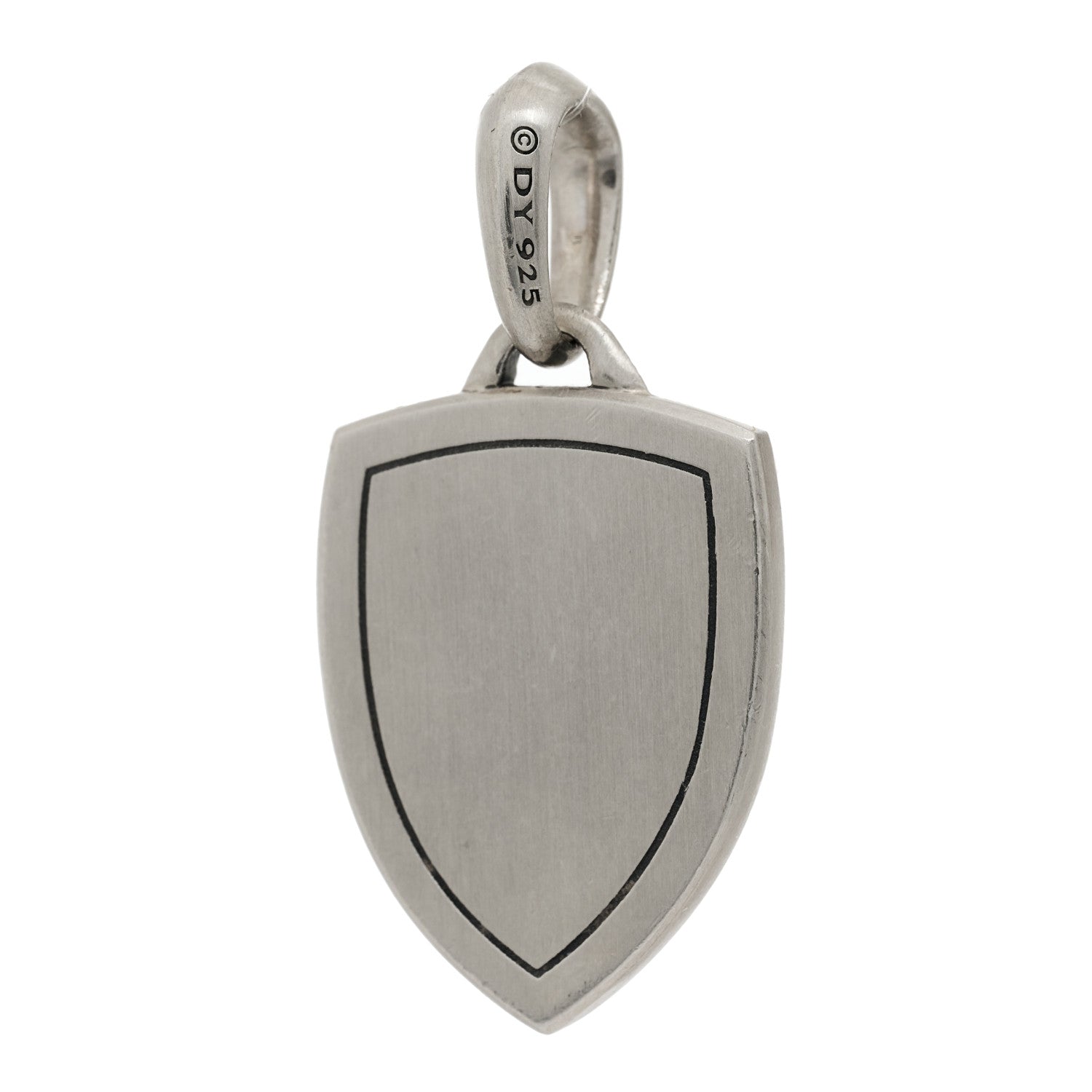 David Yurman Sterling Silver St. Michael Amulet Pendant 3 of 3