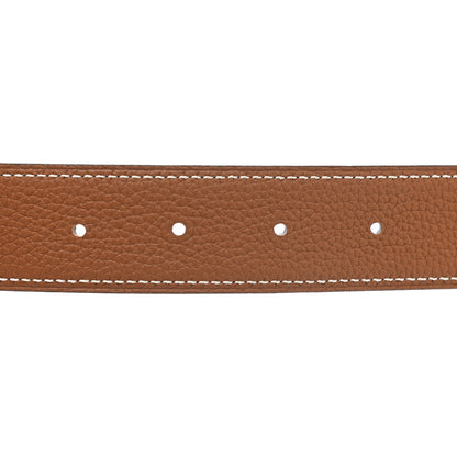 Hermes Box Togo 32mm H Belt 85 Black Gold 3 of 5