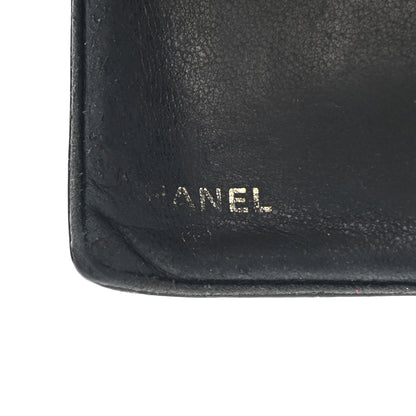 Chanel Patent Timeless CC Compact French Wallet Black 7 of 13