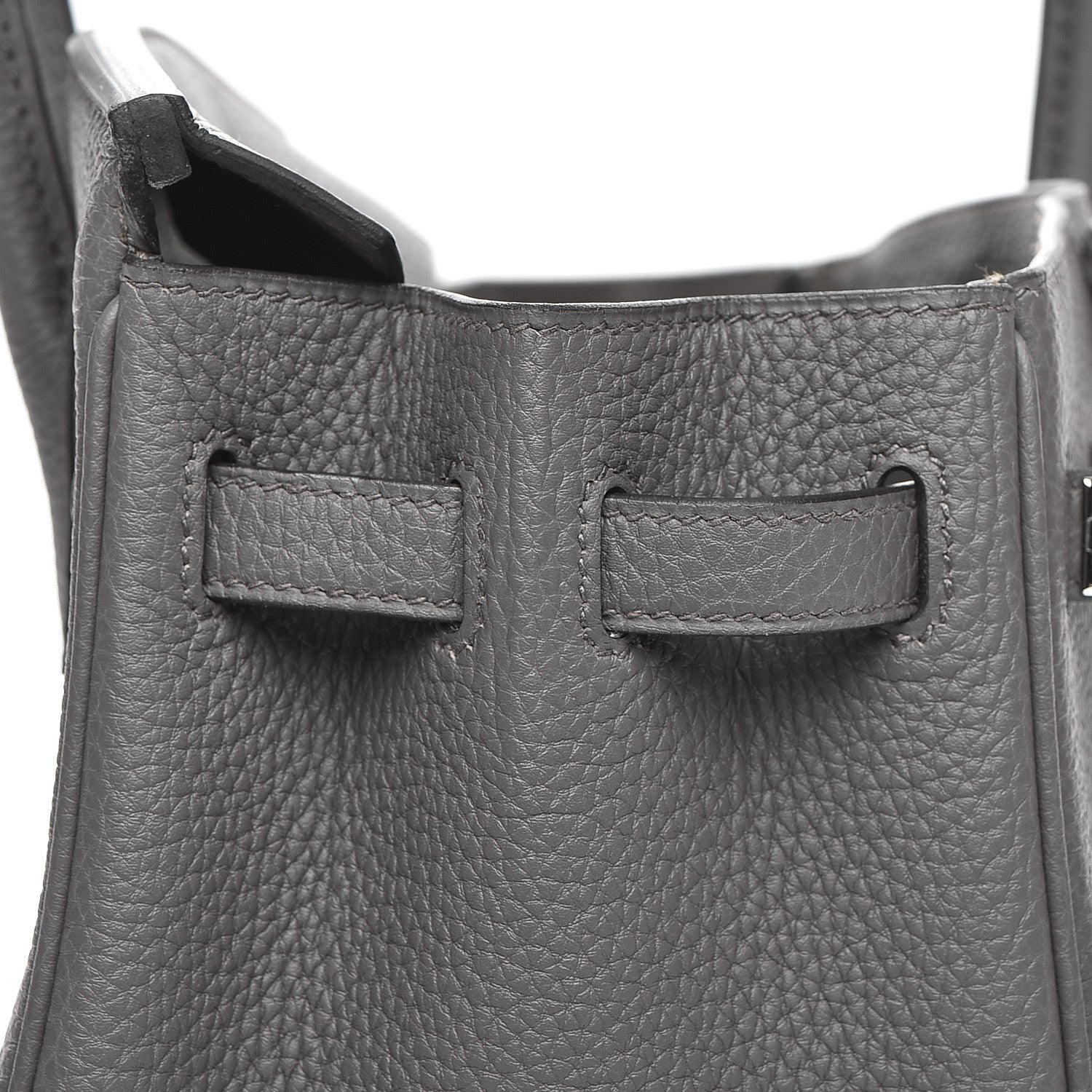 Hermes Togo Birkin 25 Etain 25 of 31