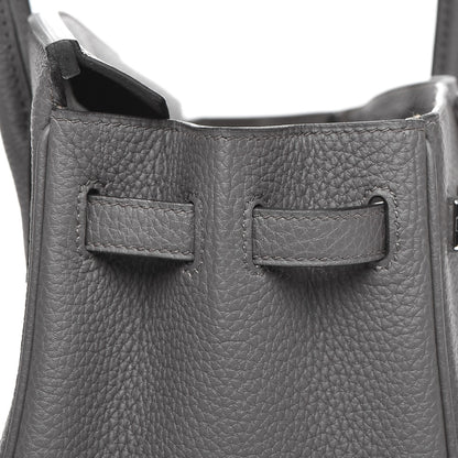 Hermes Togo Birkin 25 Etain 25 of 31