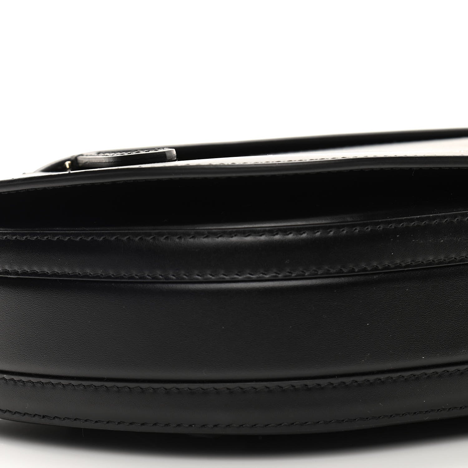 Burberry Calfskin Small Olympia Shoulder Bag Black 9 of 10