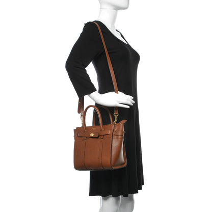 Mulberry Small Classic Grain Mini Zipped Bayswater Oak 2 of 9