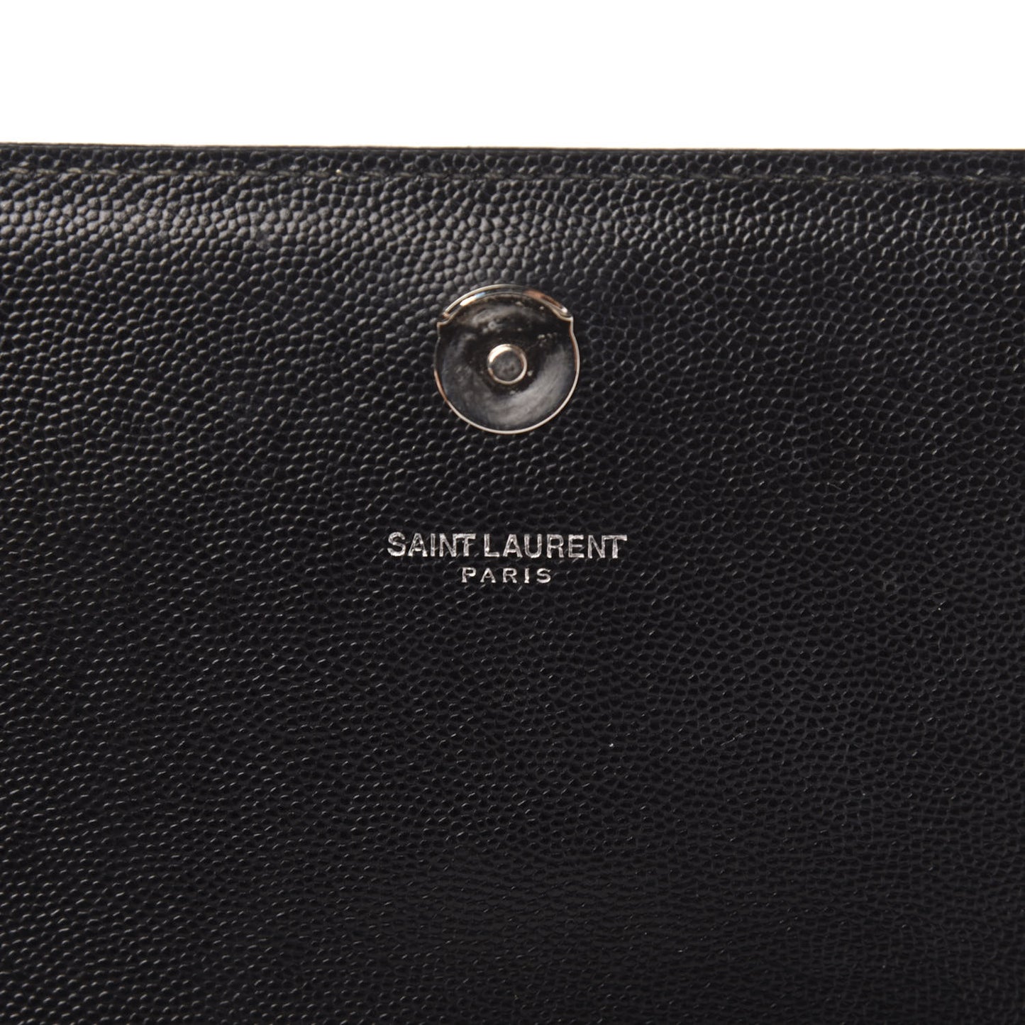 Grain De Poudre Medium Classic Monogram Kate Satchel Black
