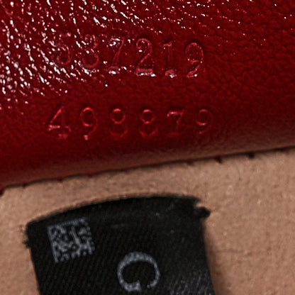 Gucci Tweed GG Monogram Large Rajah Chain Tote Romantic Cherry Black White 8 of 12