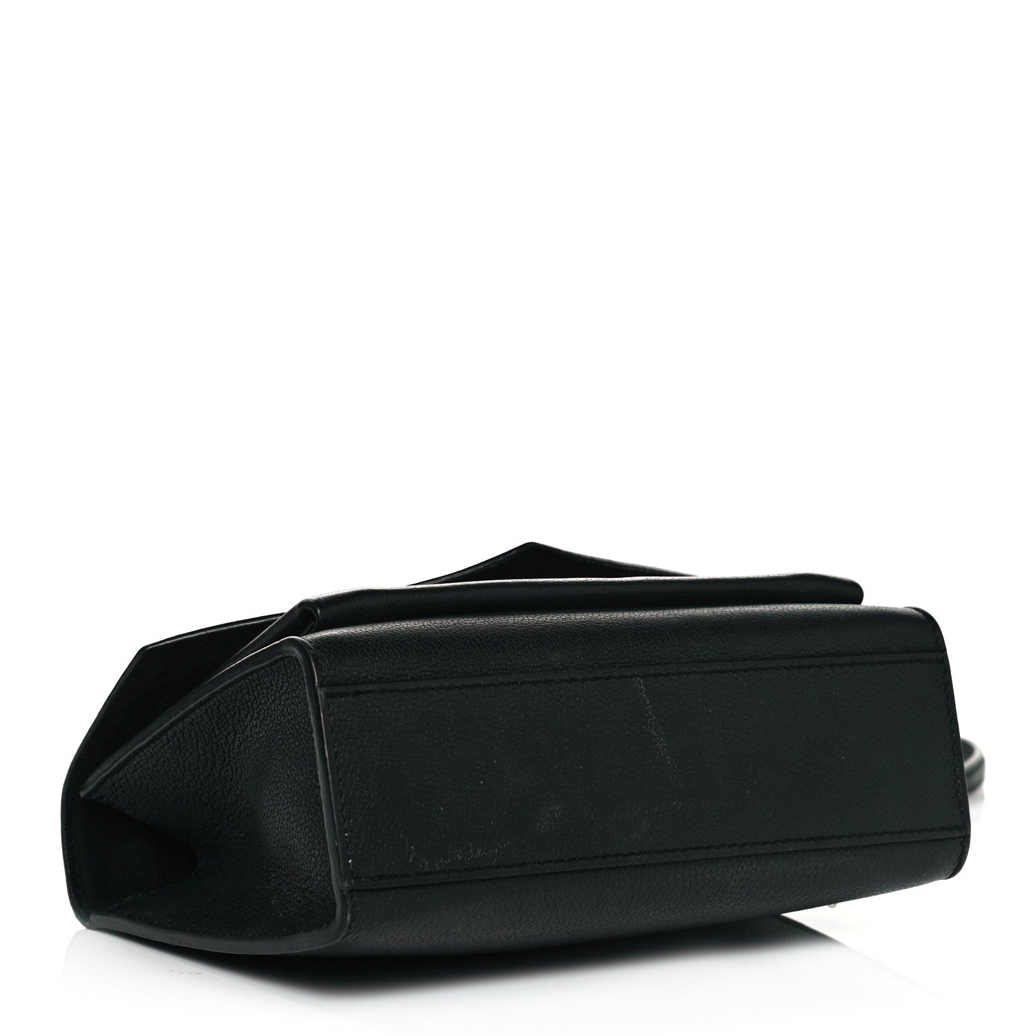 Louis Vuitton Soft Calfskin Mylockme Chain Bag BB Black 4 of 10