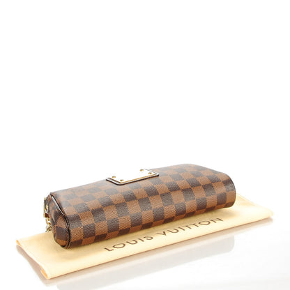 Louis Vuitton Damier Ebene Eva Clutch 4 of 8