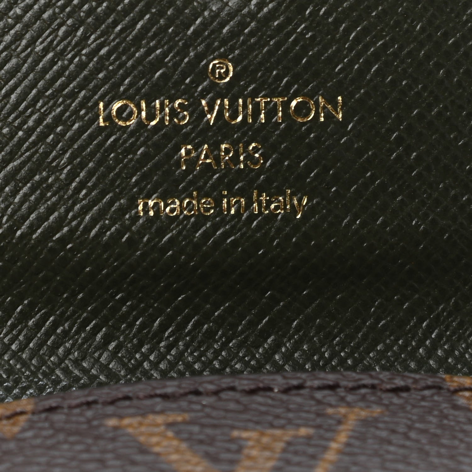 Louis Vuitton Monogram Felicie Strap & Go Card Case 4 of 4