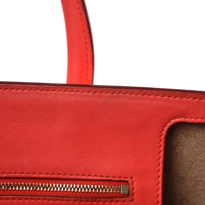 Celine Smooth Calfskin Small Tie Knot Tote Red 12 of 25