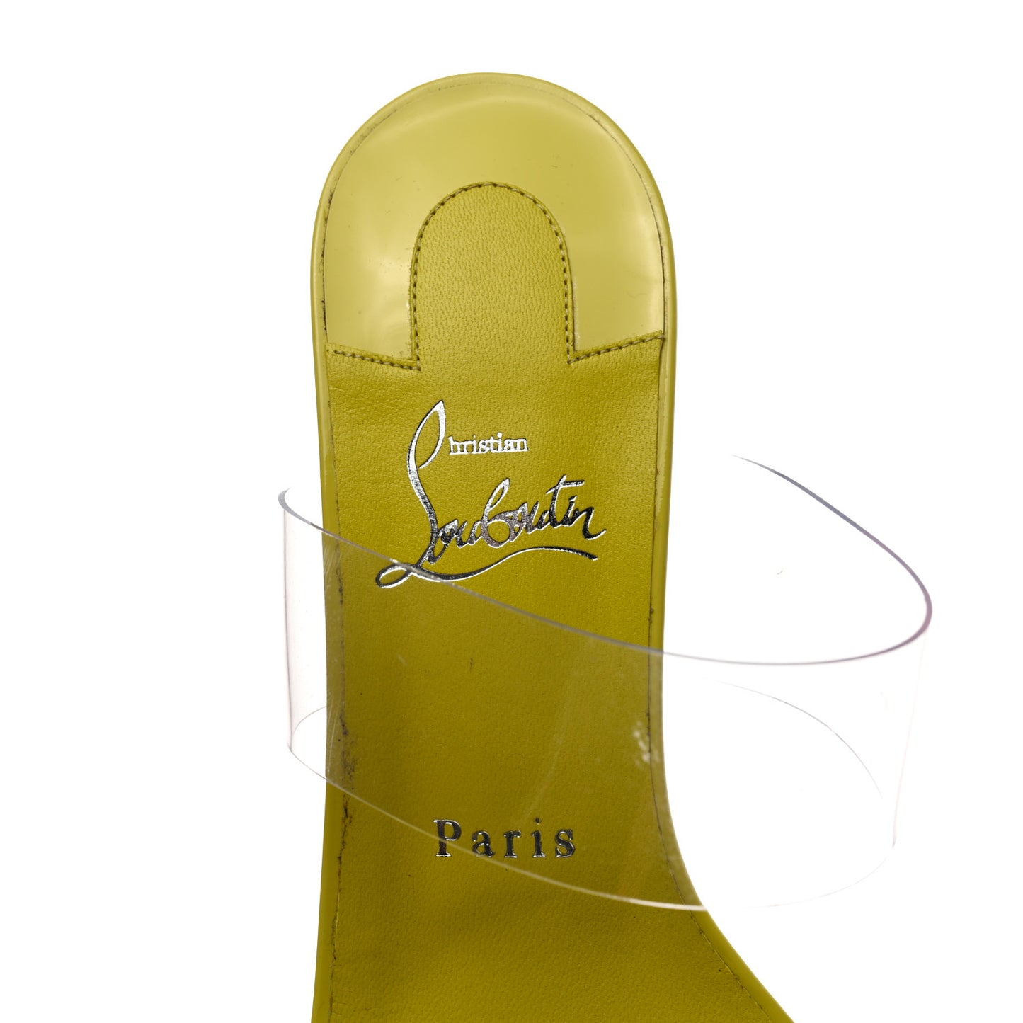 Patent PVC Just Nothing 85 Slide Sandals 39 Citrus