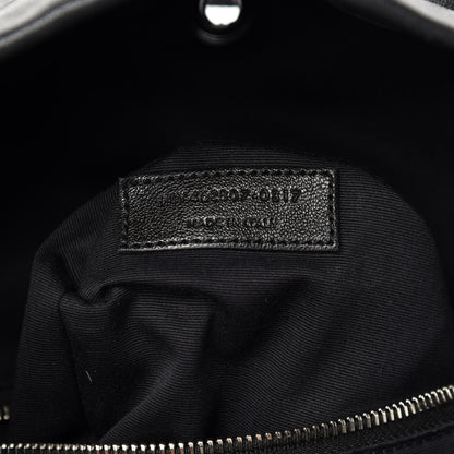 Saint Laurent Lambskin Mini City Backpack Black 9 of 10