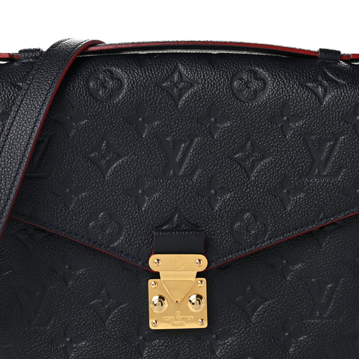 Louis Vuitton Empreinte Pochette Metis Marine Rouge 8 of 10