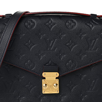 Louis Vuitton Empreinte Pochette Metis Marine Rouge 8 of 10