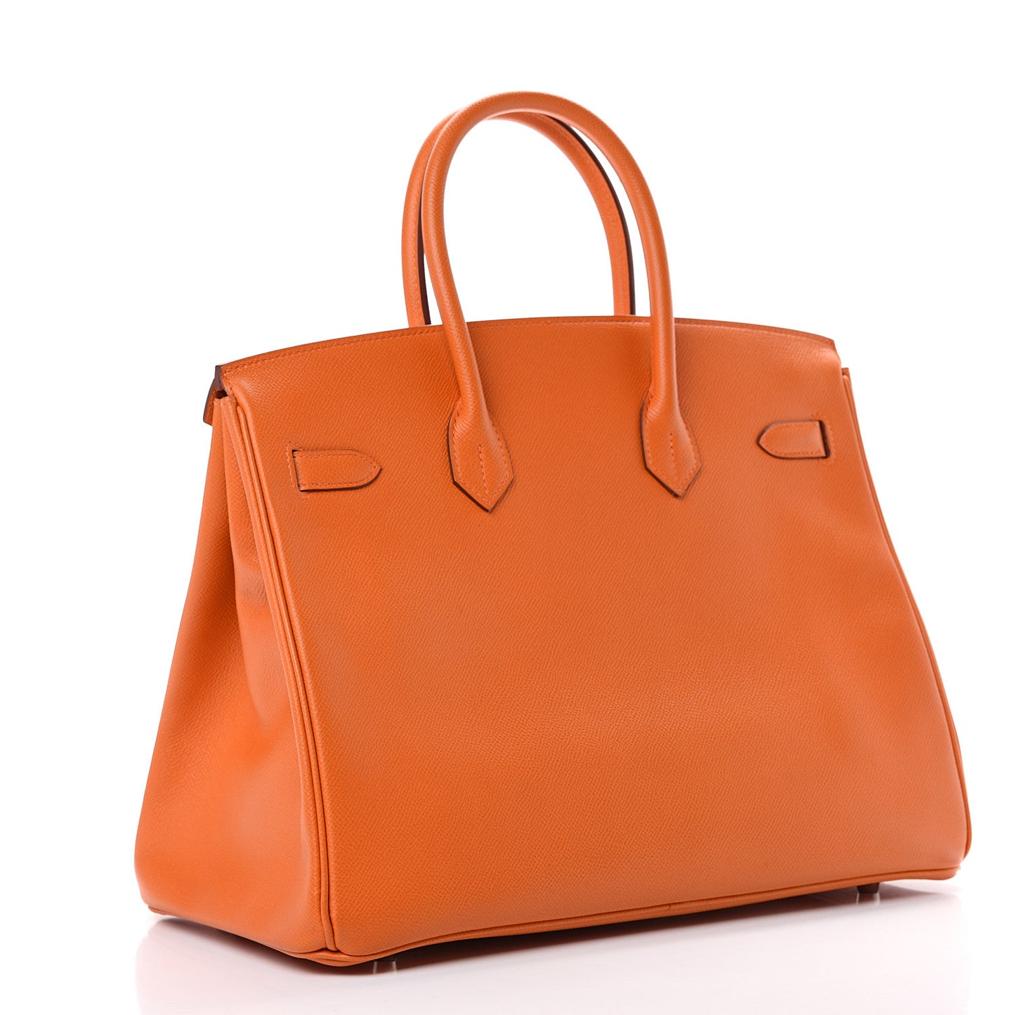 Epsom Birkin 35 Orange