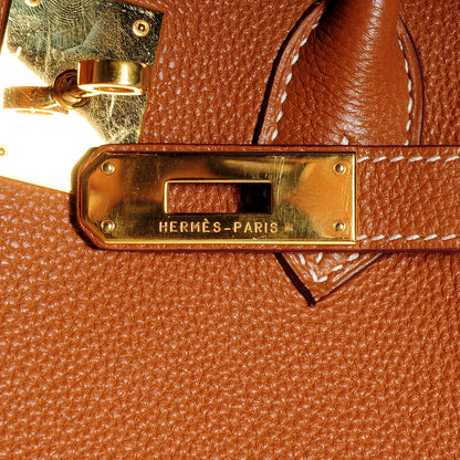 Hermes Togo Birkin 30 Gold 16 of 27