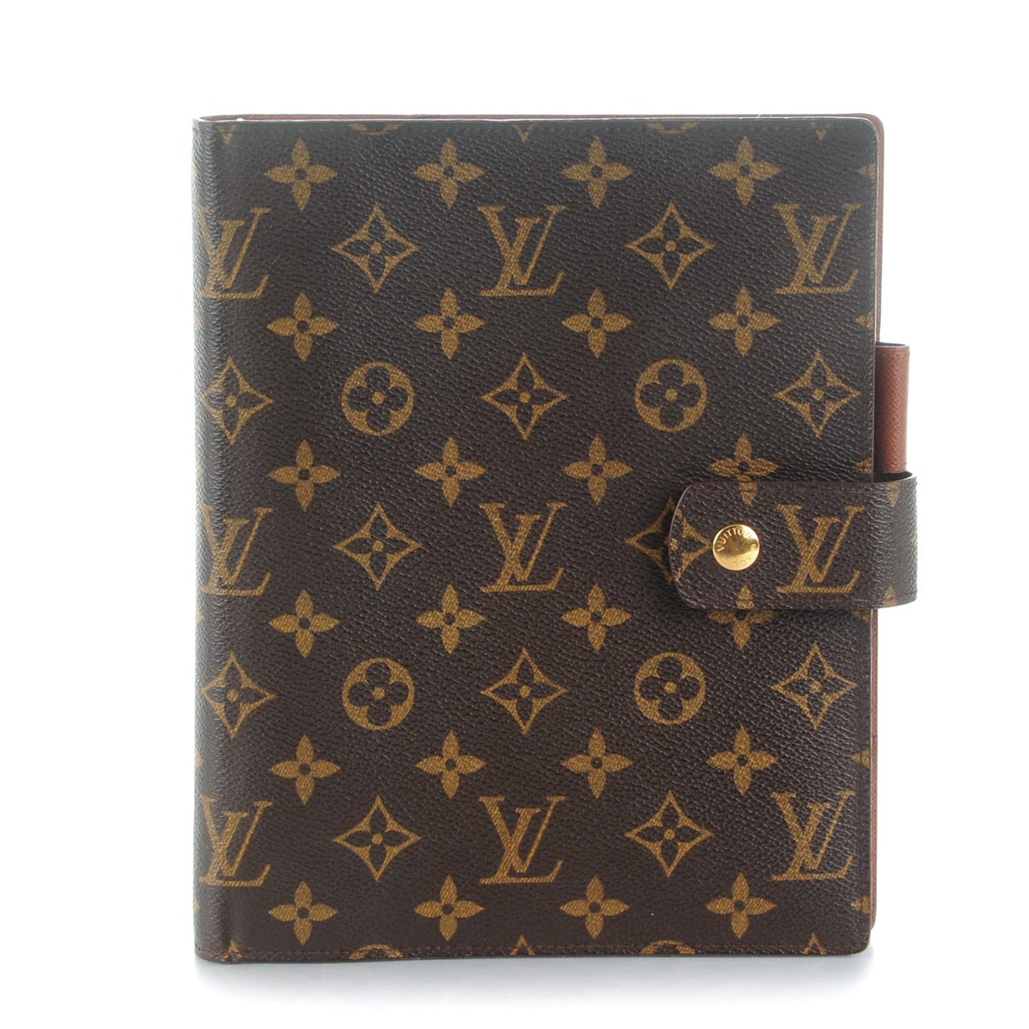 Monogram Large Ring Agenda Cover