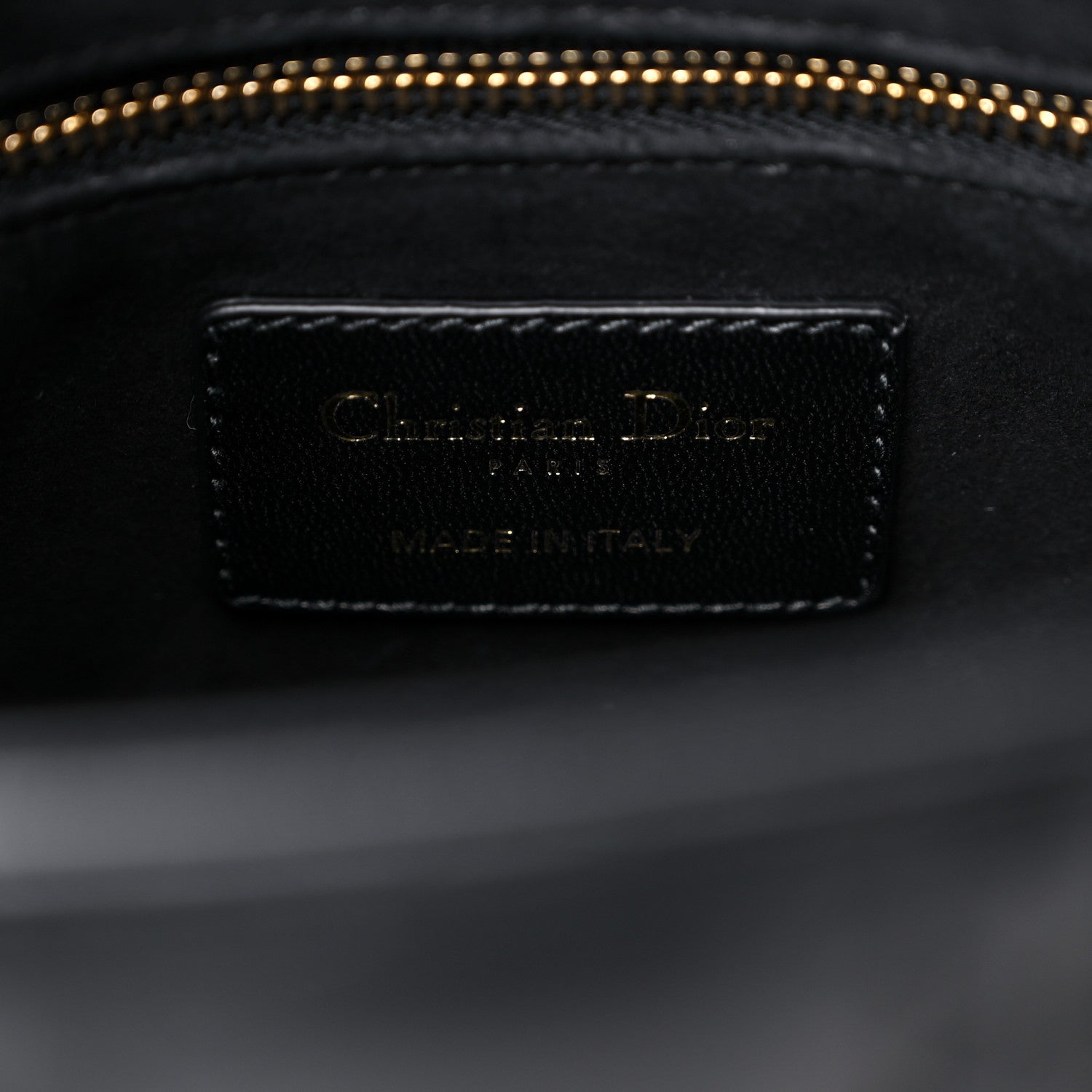 Christian Dior Lambskin Cannage Small My ABCDior Lady Dior Black 6 of 11