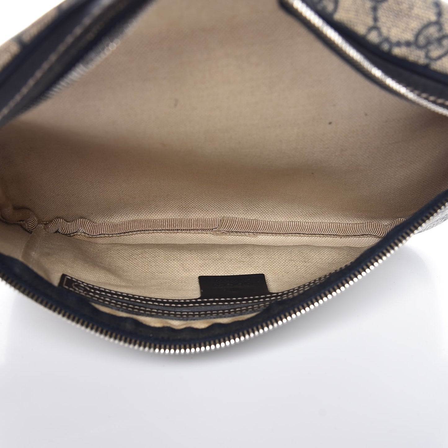 GG Supreme Monogram Belt Bag Navy