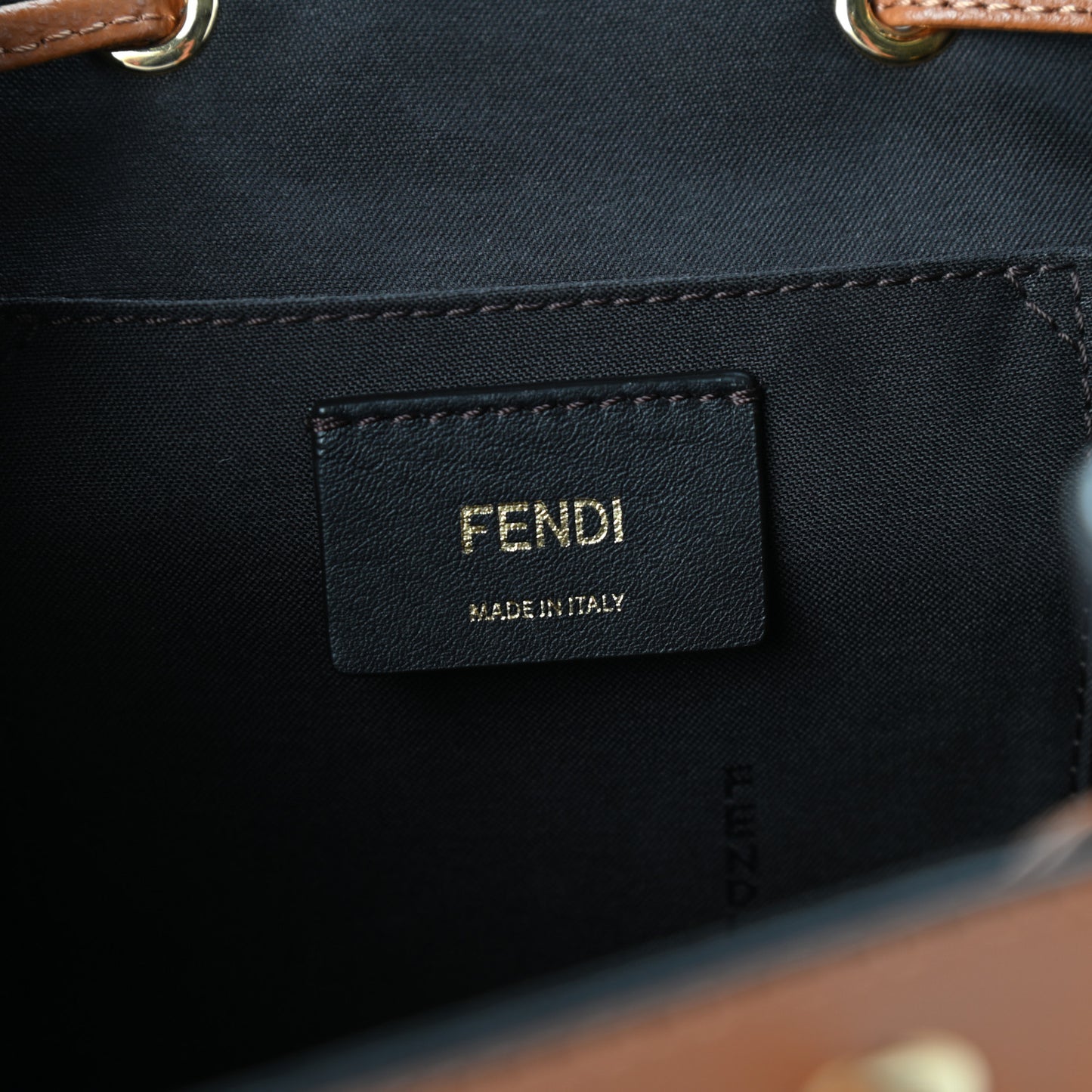 Vitello Cruise F is Fendi Drawstring Backpack Nocciola