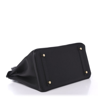 Hermes Togo Birkin 30 Black 5 of 33
