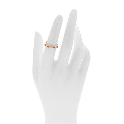Tiffany 18K Rose Gold Diamond Atlas Pierced Ring 51 5.75 2 of 5