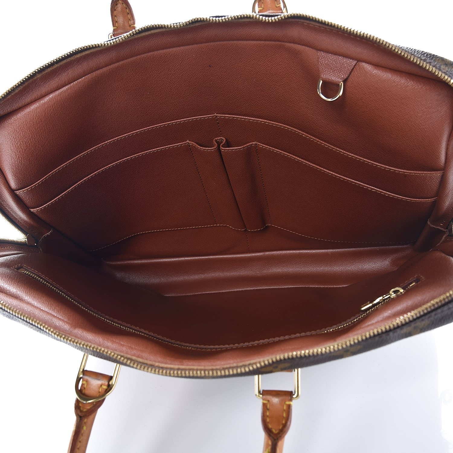 Louis Vuitton Monogram Porte Documents Voyage Soft Briefcase 5 of 16