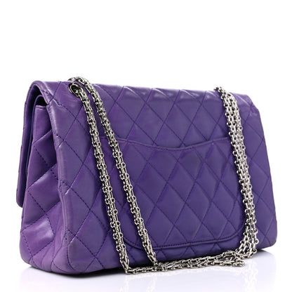 Chanel Lambskin Quilted 2.55 Reissue 226 Flap Purple 3 of 18