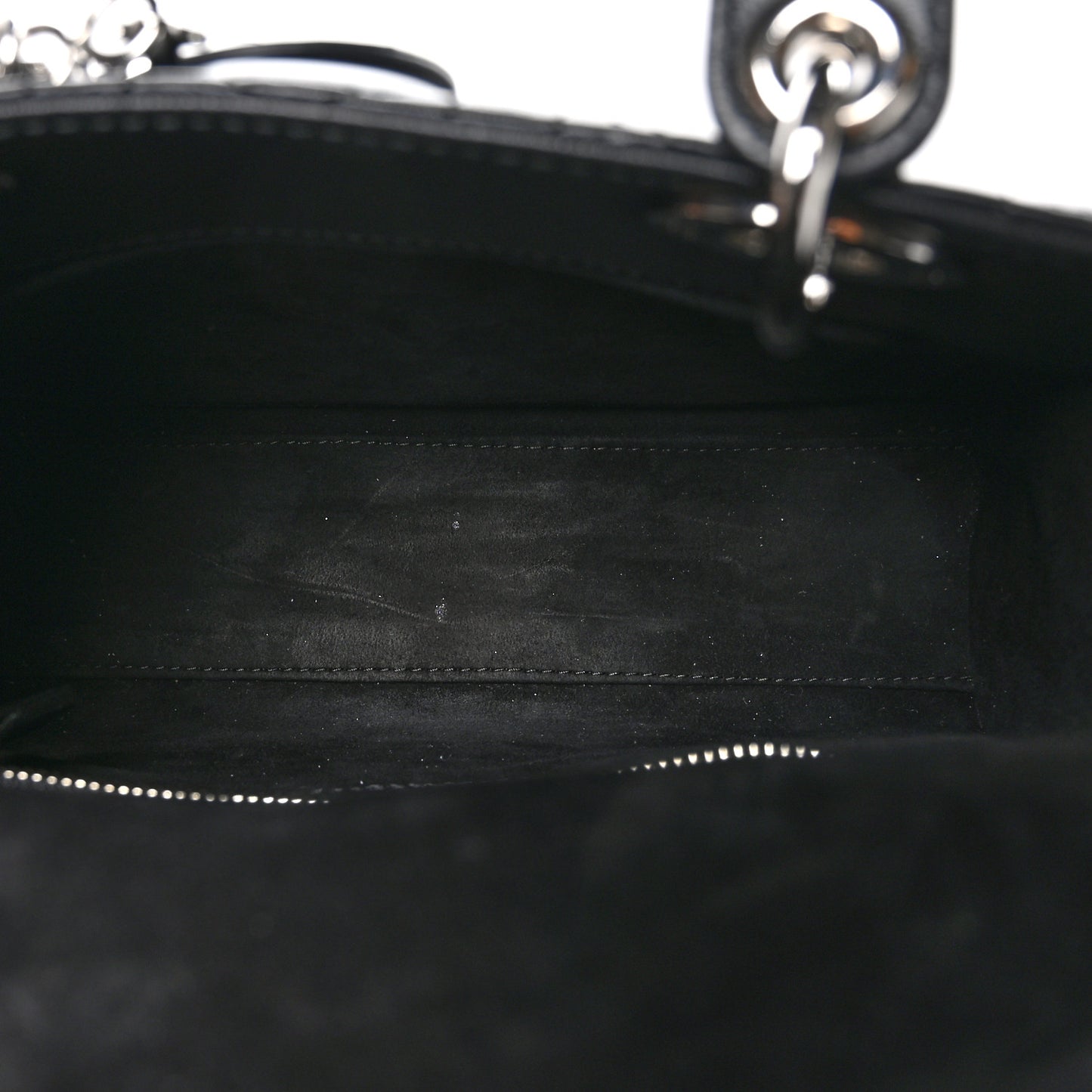 Lambskin Cannage Small My ABCDior Lady Dior Black