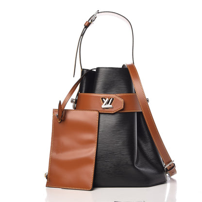 Louis Vuitton Epi Twist Bucket Black 4 of 12