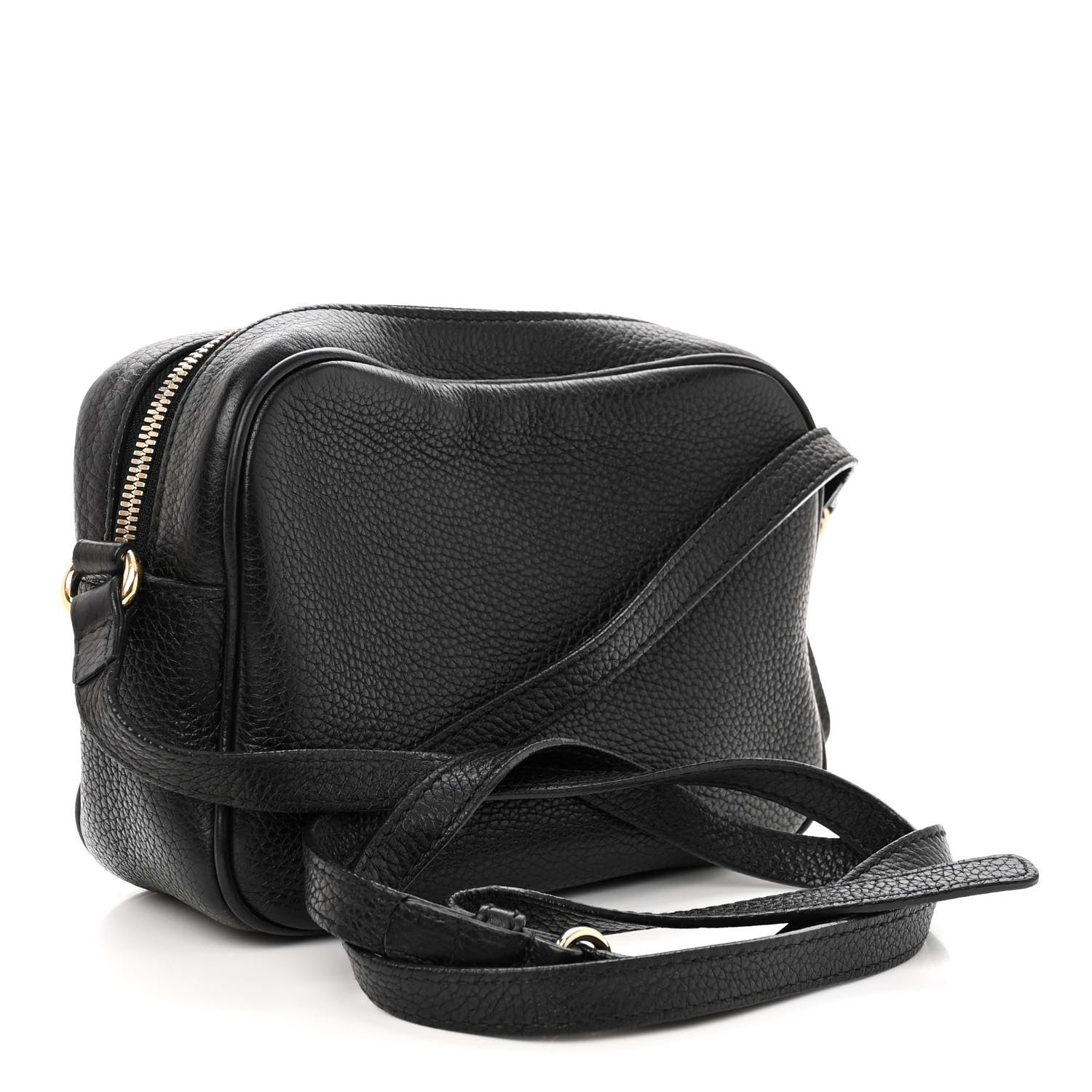 Gucci Pebbled Calfskin Small Soho Disco Bag Black 3 of 11
