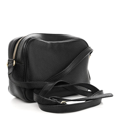 Gucci Pebbled Calfskin Small Soho Disco Bag Black 3 of 11