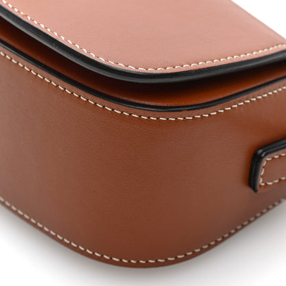 Celine Smooth Calfskin Tabou Clutch on Strap Tan 9 of 9