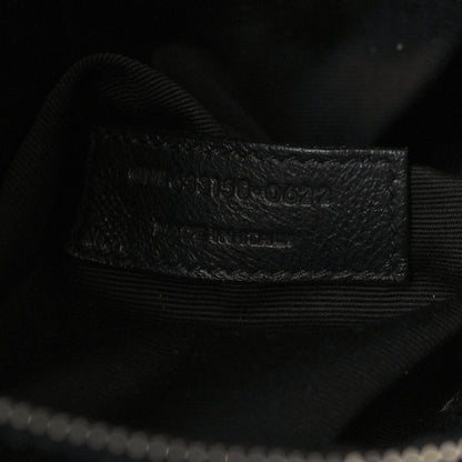 Saint Laurent Crinkled Lambskin Matelasse Monogram Medium Niki Chain Satchel Green 7 of 10