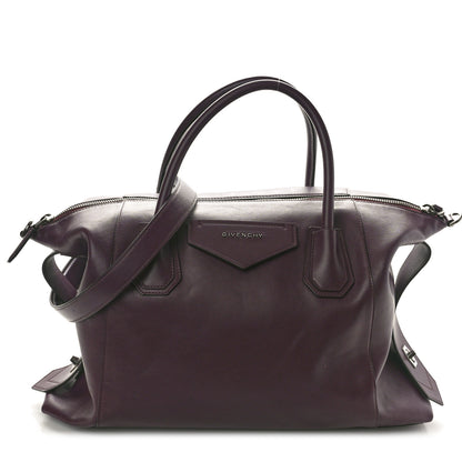 Givenchy Smooth Calfskin Medium Soft Antigona Aubergine 2 of 17