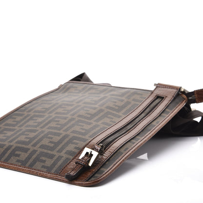 Fendi Zucca Spalmati Messenger Bag Tobacco 6 of 10