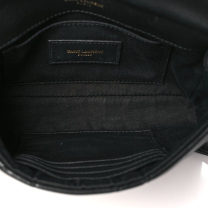 Saint Laurent Lambskin Monogram Jamie Belt Bag Black 5 of 10